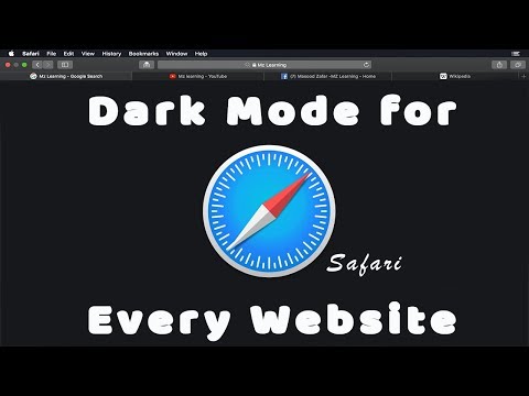 safari dark mode google