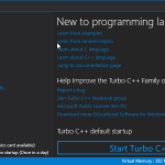 Turbo C++ Download