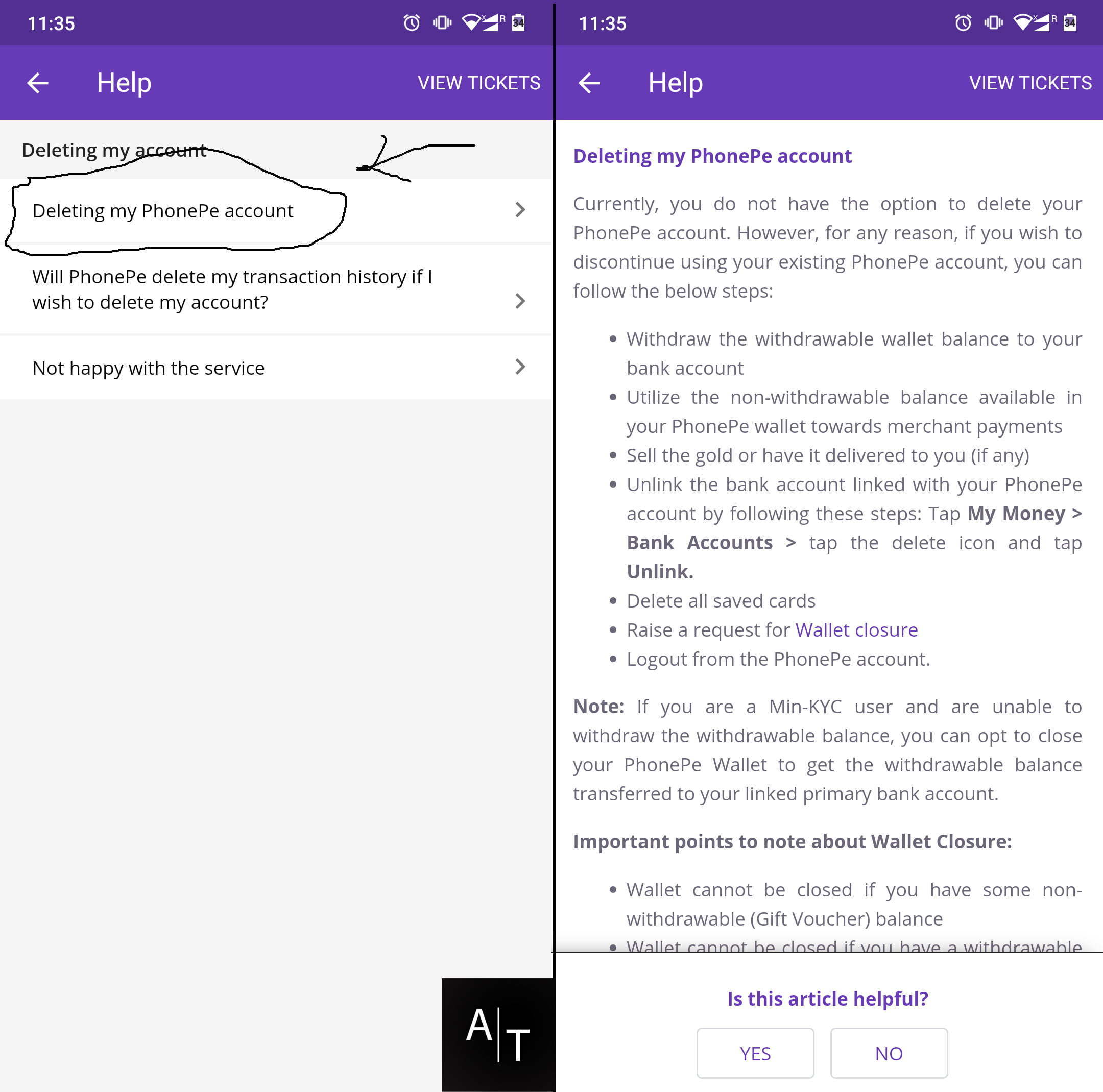 How To Delete PhonePe Account Permanently