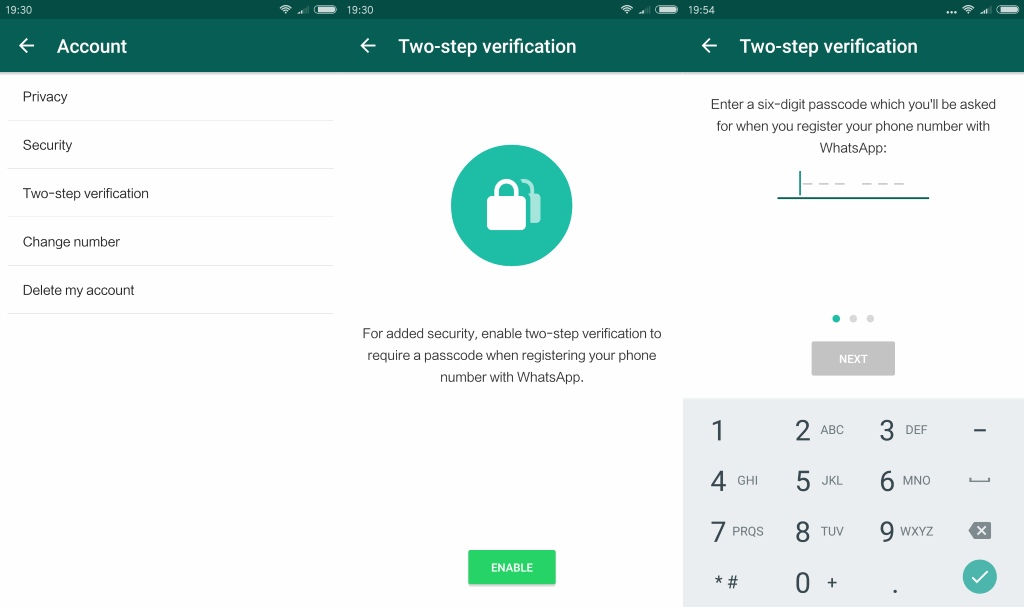 Two-Step Verification 