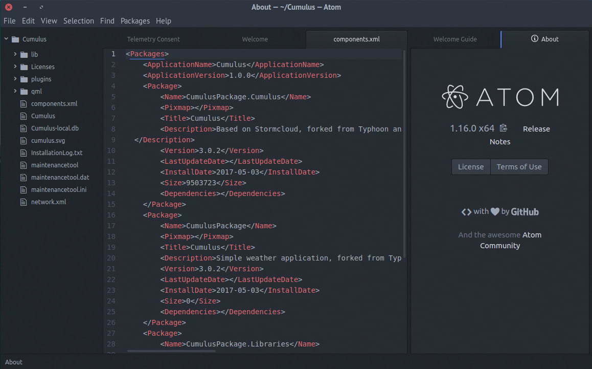 plain text atom for mac