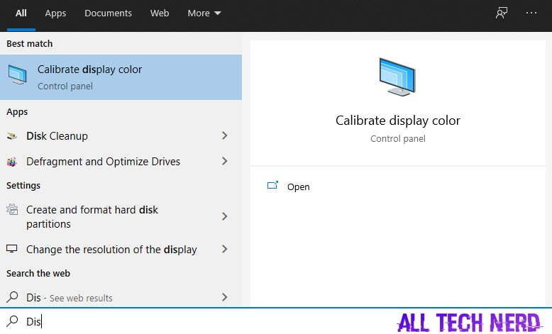 Calibrate Your Monitor in Windows 10