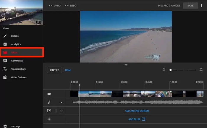 YouTube Editor