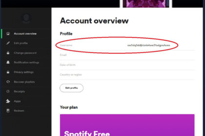 Change Spotify Username