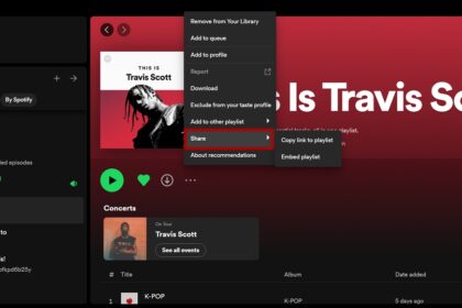 Share Playlists On Spotify