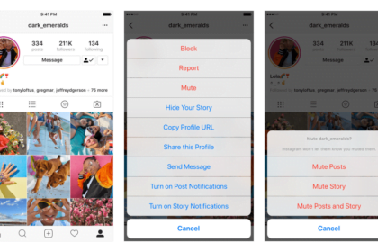 Mute Instagram Posts and Stories