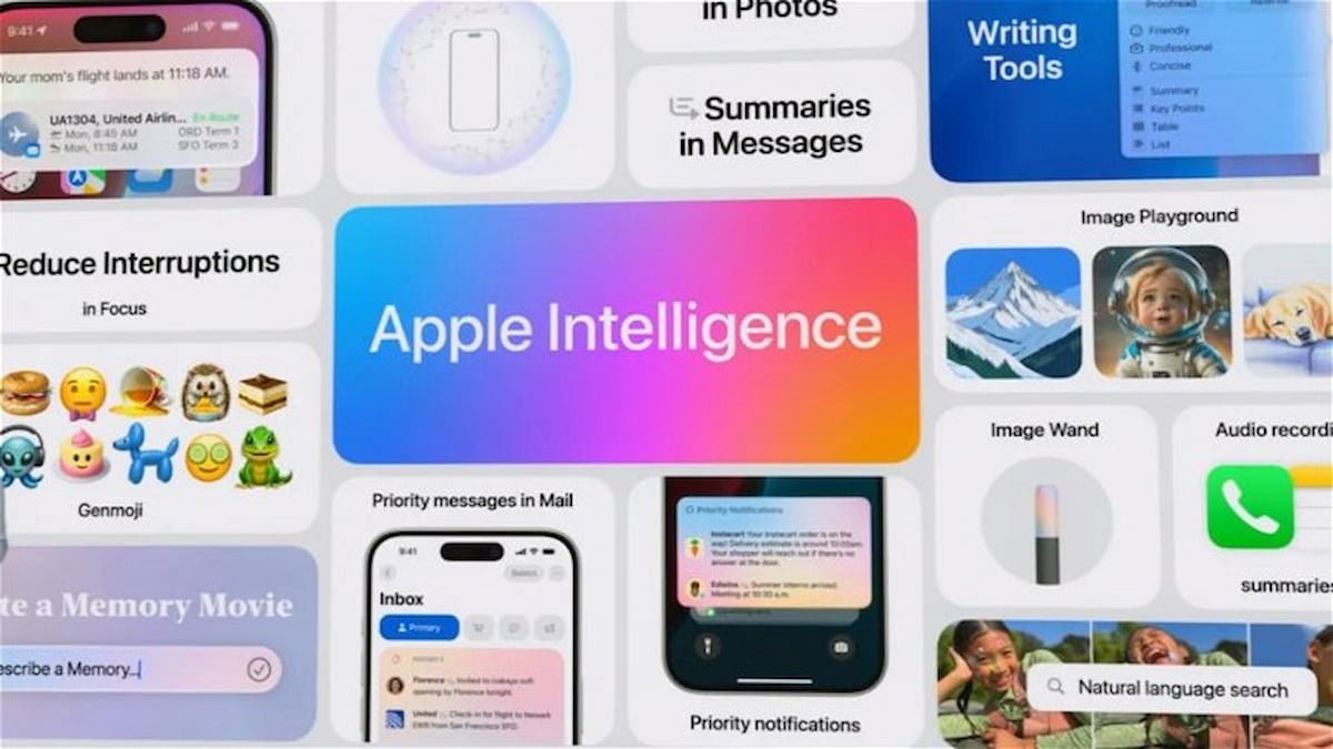 Apple Intelligence is not AI itself, but a set of AI services that are integrated into the ecosystem to make it smarter