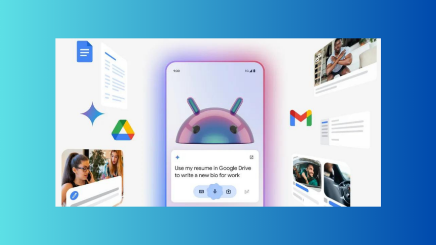 Gemini will use data from different Google apps to respond on Android