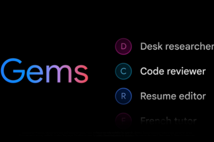 Google Gemini Launches Gems for Creating Custom Chatbots