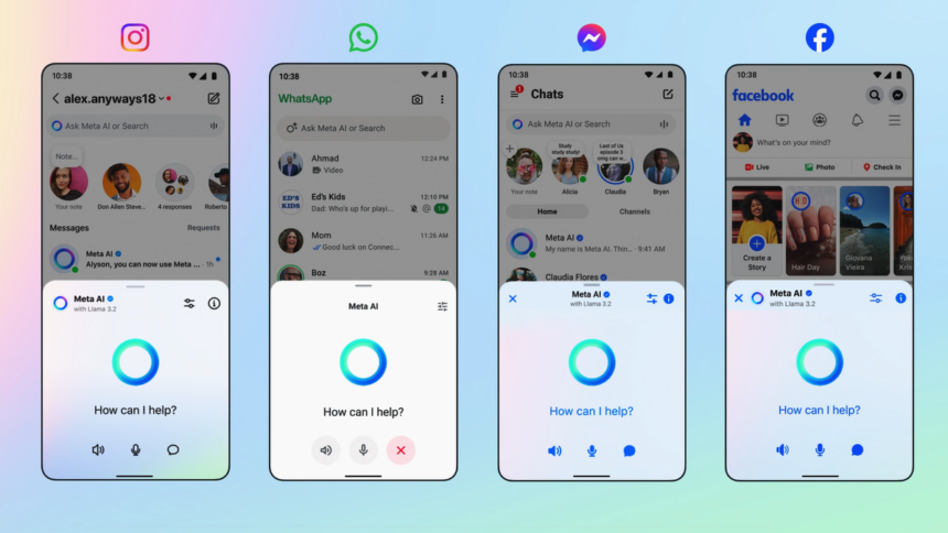 Meta AI Gets Support for Voice commands on Instagram and WhatsApp
