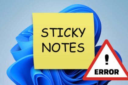 How to Fix Microsoft Sticky Notes issues on Windows 11