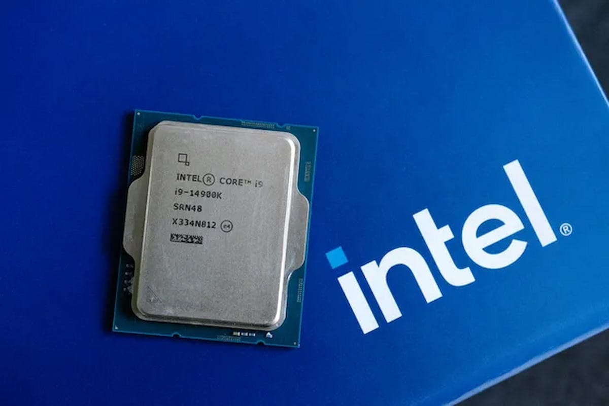 Image of an Intel processor