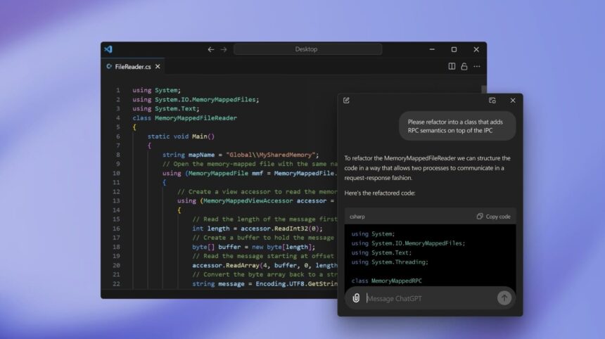 OpenAI launches Electron-based ChatGPT Windows Desktop app