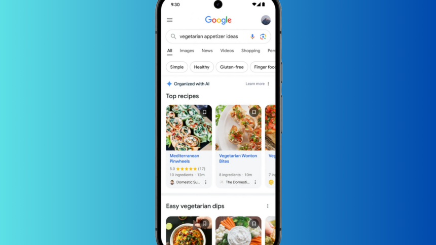 Google will use AI to Organize Search Results