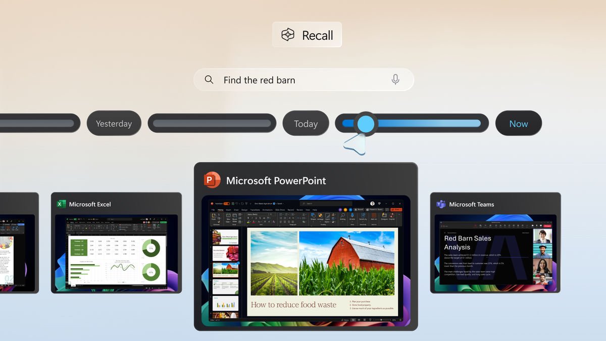 Windows Recall Promotional Image