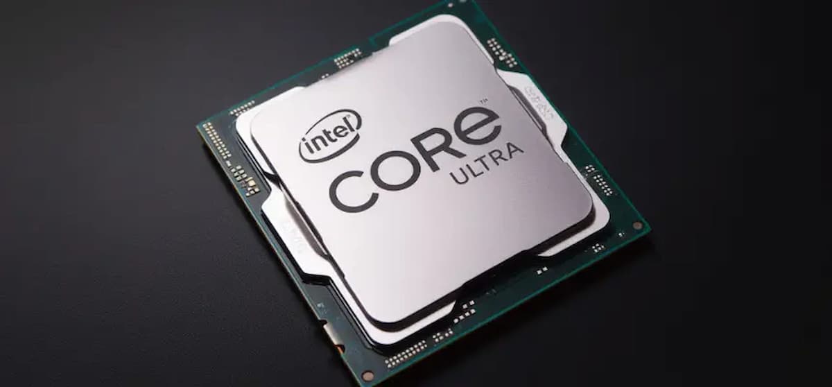 Image of an Intel Core Ultra processor