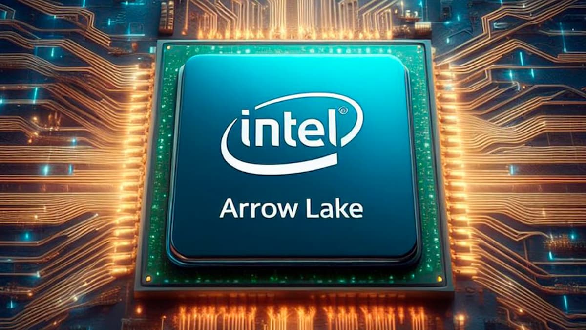 Image of an Intel Arrow Lake processor