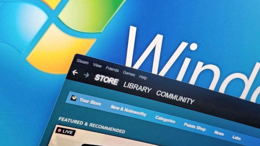 Steam Ends Support for Windows 7 and 8 Users