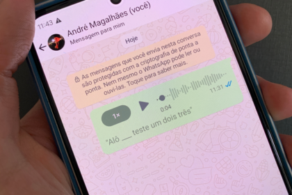 WhatsApp audio transcription