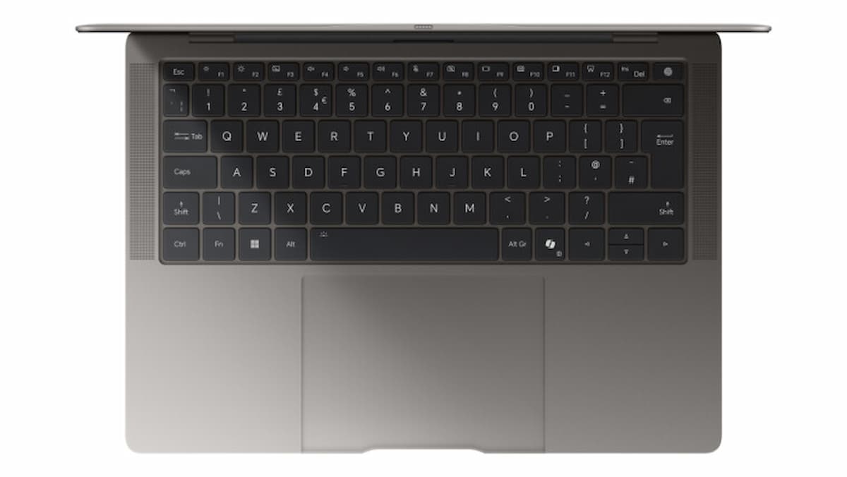 Image of the Honor MagicBook Art 14 keyboard