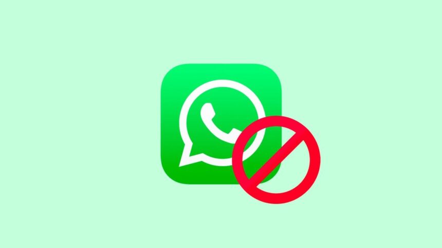 WhatsApp account is banned