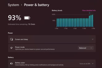 Windows 11 will soon give you detailed battery information