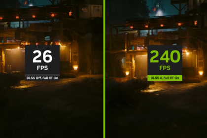 NVIDIA DLSS 4 offers gains of more than 8x in games on RTX 50